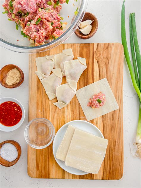 how to make wontons 6