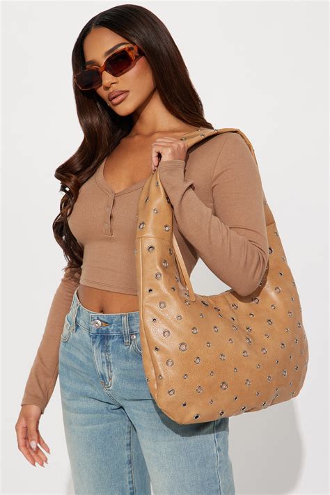 Avery Shoulder Bag - Nude | Fashion Nova