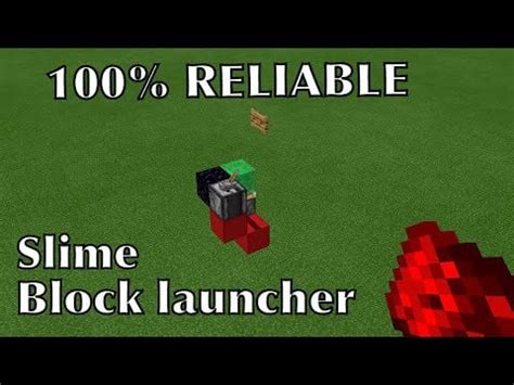 [無料ダウンロード！ √] slime block launcher 279497-Slime block player launcher ...