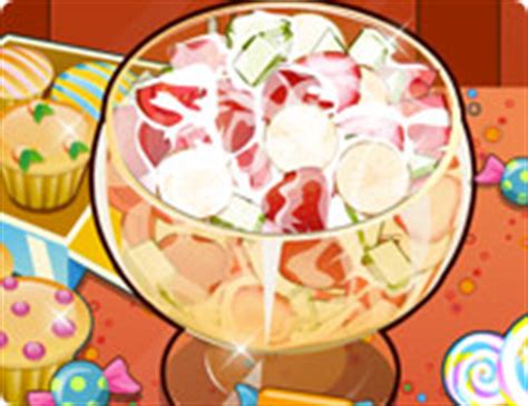 fresh fruit salad cooking games