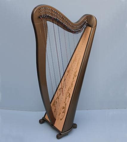 string lever harp biblical harp instrument