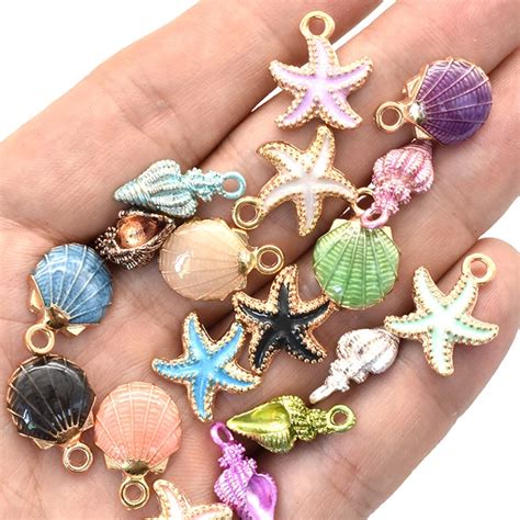Подвески в виде морской звезды, 13 шт | AliExpress