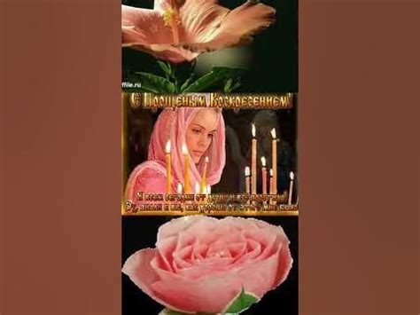 С Прощеным Воскресением🕊️ - YouTube