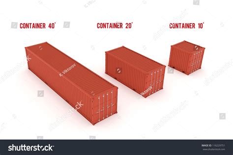 3,420 Shipping Container Sizes Images, Stock Photos & Vectors ...