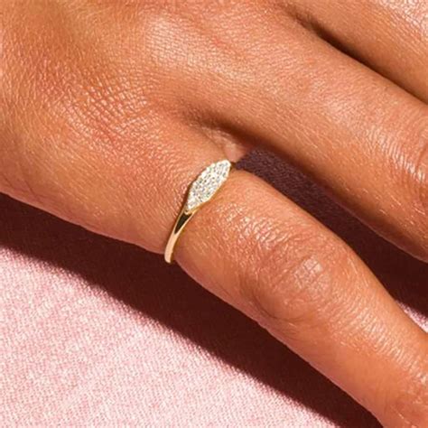 Минималистичное кольцо для женщин | AliExpress