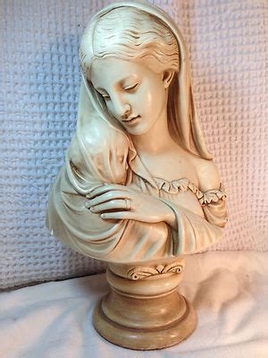 Vintage Marwal Raphael Monti 1871 Bust "The Mother" with veiled Christ ...