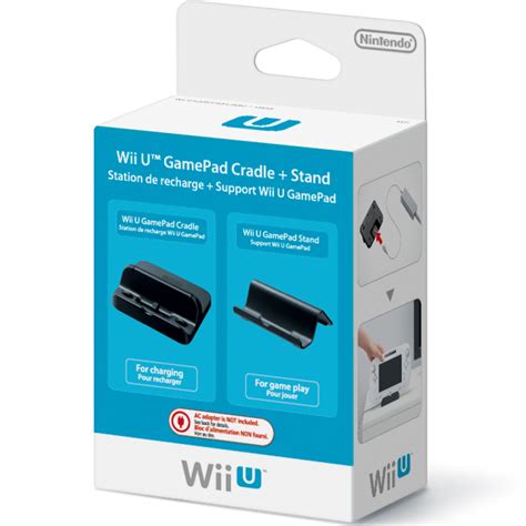 Wii U GamePad Cradle and Stand Wii U accessories | Zavvi