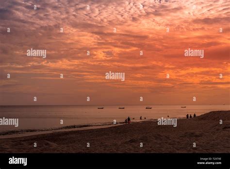 Sunset Beach scenes Stock Photo - Alamy