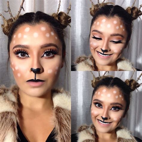 Deer Halloween Makeup | Deer halloween makeup, Halloween makeup, Makeup