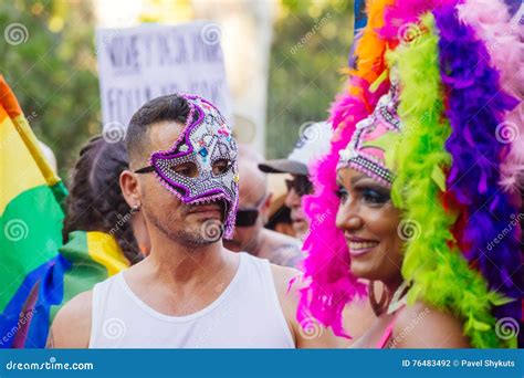 MADRID, SPAIN - JULY 6, 2016: Annual Madrid Gay Pride (Madrid or ...