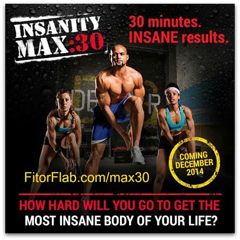 Insanity MAX:30 – New Shaun T Workout