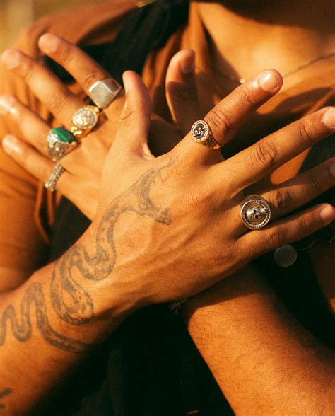 Man Hands with Rings · Free Stock Photo