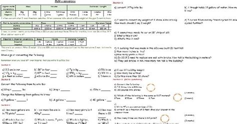 Unit conversion (metric and imperial) | Teaching Resources