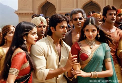 bollywood indian cinema overview stable diffusion