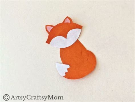 Super Cute Mother's Day Fox Card for Kids