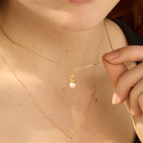 Baby Eagle Pearl Charm | Catbird NYC