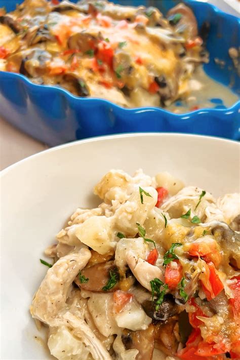 Rotisserie Chicken and Potato Casserole - ChefAlli.com