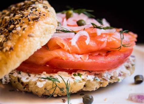 Bagel And Lox Sandwich Recipe | Besto Blog