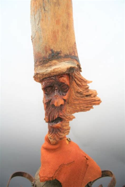 Wobby K-nobby Hand Carved Wooden Character Can Be Custom Made - Etsy