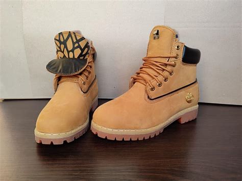 Timberland CAMEL мужские ботинки с темным манжетом EST 1973 кожаные c ...