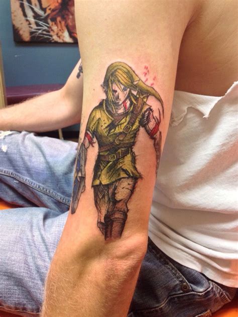 Colored Link Tattoo Tattoos, Link, Color, Art, Art Background, Tatuajes ...