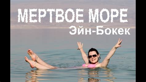 Мертвое море Эйн Бокек - YouTube