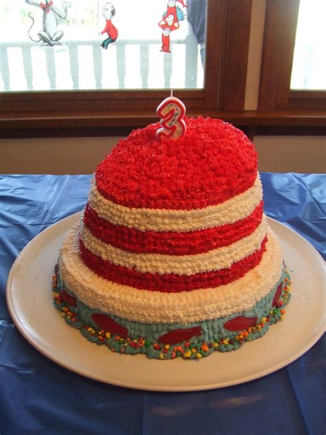 Dr. Seuss Birthday Cake 3rd Birthday Parties, Birthday Party, Dr Seuss ...