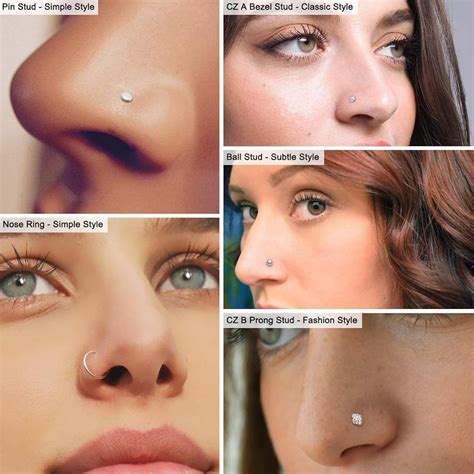 how to put in nose ring screw