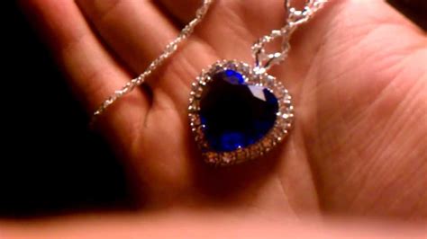 Titanic Heart Of The Ocean Necklace