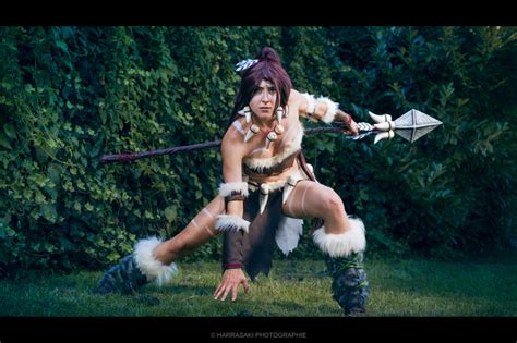 Nidalee Cosplay: Claw or spear! by MowkyCosplay on DeviantArt