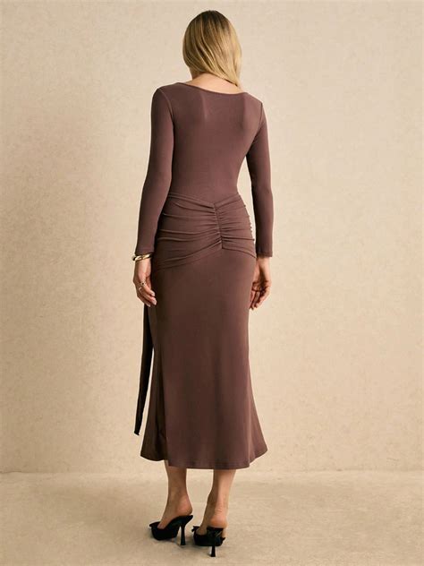 Draped Bodycon Dress | Savana | Bestsellers