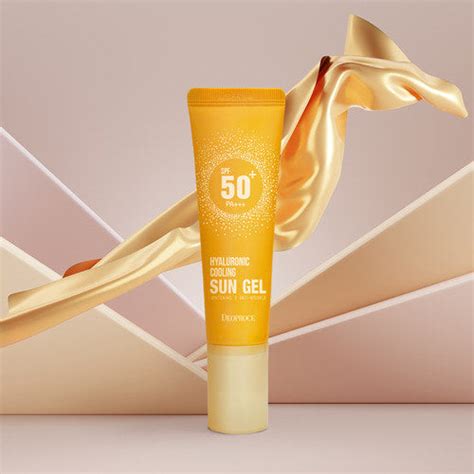 DEOPROCE HYALURONIC COOLING SUN GEL SPF50+PA+++
