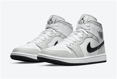 Air Jordan 1 Mid Light Smoke Grey WMNS BQ6472-015 Release Date Info ...