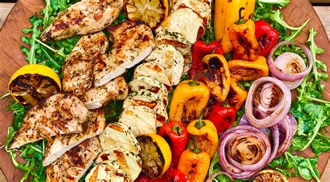 Grilled Chicken & Halloumi Platter Recipe Recipe | Farm Boy