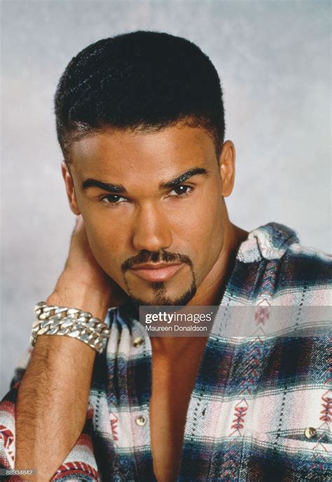 American actor and former fashion model Shemar Moore, circa 1998