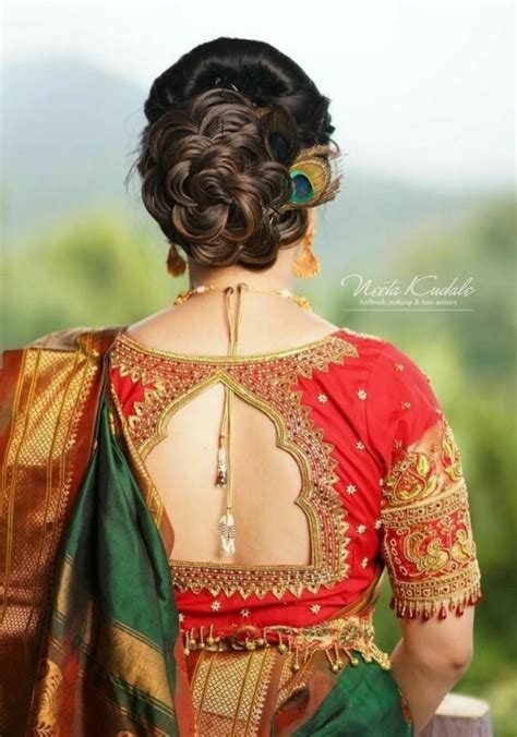 Latest 50 Back Side Saree Blouse Ideas and Designs (2024) - Tips and Beauty | Latest model ...