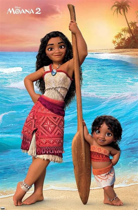 Google Fotos Da Moana - Disney Moana 2 - Moana and Simea Wall Poster | Disney moana art, Moana ...