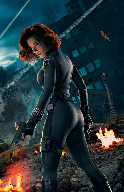 Download Marvel Natasha Romanoff Avenger 3D Wallpaper | Wallpapers.com