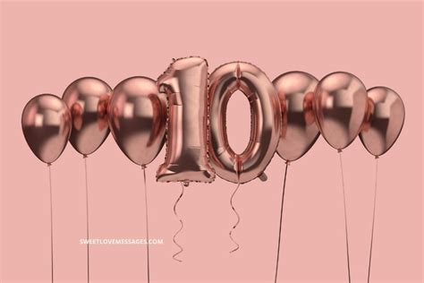 Happy Birthday Wishes for 10 Year Old Boy - Sweet Love Messages
