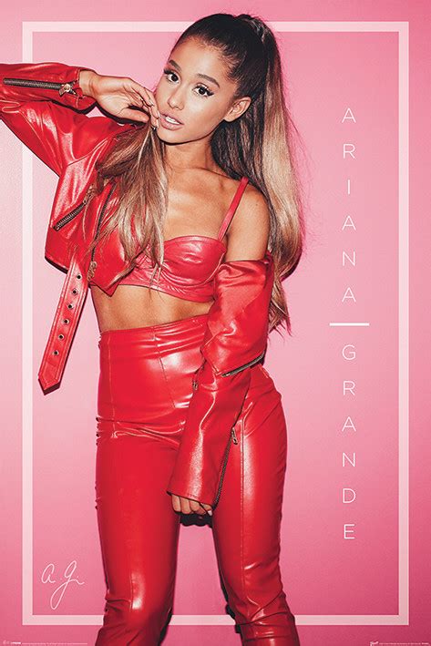 Poster Ariana Grande - Red | Wall Art | 3+1 FREE | Europosters