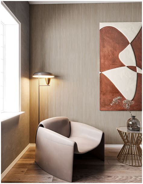Corner wall on Behance