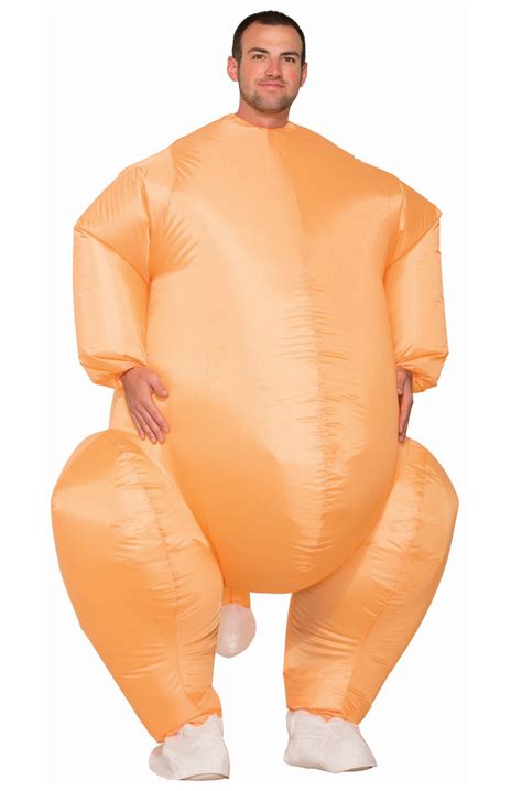 Inflatable Turkey Adult Costume - PureCostumes.com