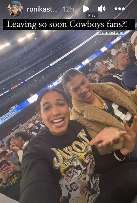 Jordan Love's girlfriend, Ronika Stone, trolls Cowboys fans