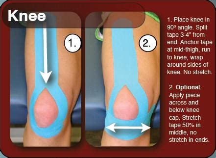 How To Tape A Knee For Support With Athletic Tape