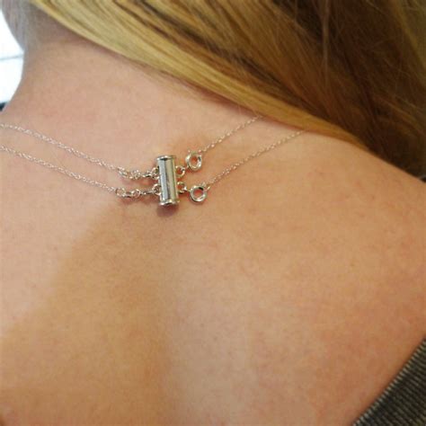 layered necklace detangler layer    necklaces magnetic closure