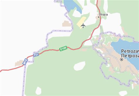 MICHELIN Vilga map - ViaMichelin