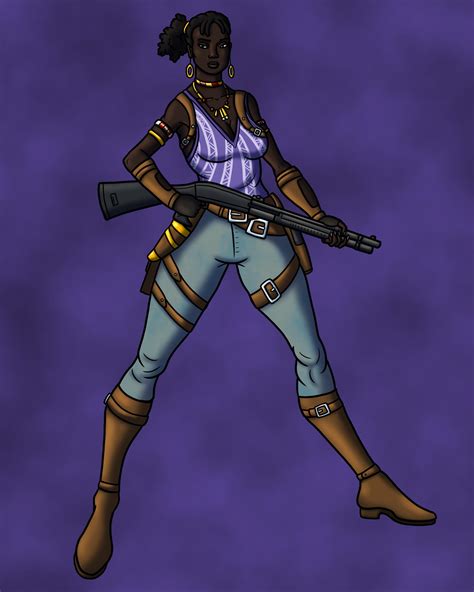 My reinterpretation of Sheva Alomar, from Resident Evil 5 : r