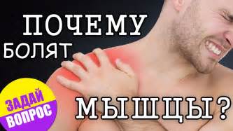 Почему болят мышцы после тренировки? Задай вопрос - YouTube