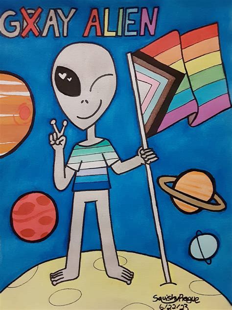 Gay Alien by TheSquishyRogue on DeviantArt