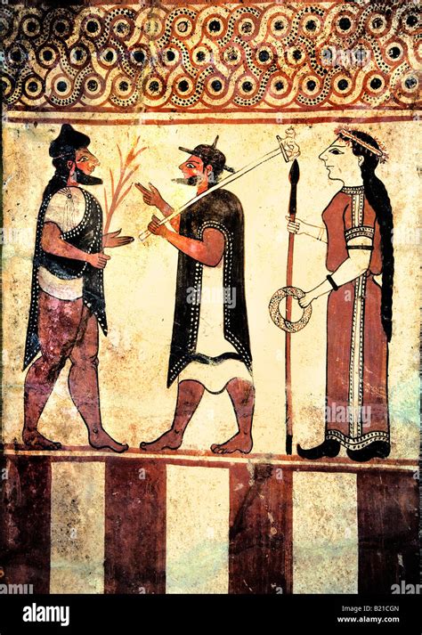 Etruscan Tomb Art Amateur Wrestling Works of Art Photo Gallery by Tom ...